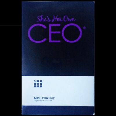 She’s Her Own CEO Moleskine Cahier Ruled Notebook