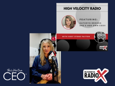 She’s Her Own CEO® on the Business RadioX® Podcast